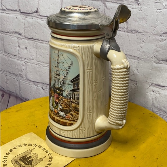 Avon vintage nautical shipbuilder stein - Picture 3 of 12